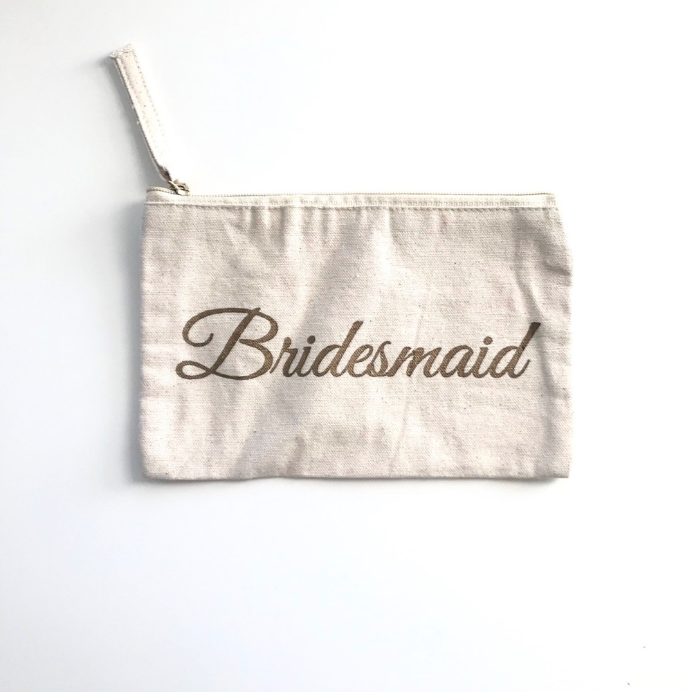 Bridesmaid pouch